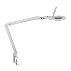 Jakob Maul LED-Lupenleuchte, 56x LED inkl., weiß, 8 W, 6500 K, höhenverstellbar