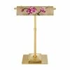Kolarz LED-Schreibtischleuchte Bankers, Dekor Primavera Gold, ausrichtbar