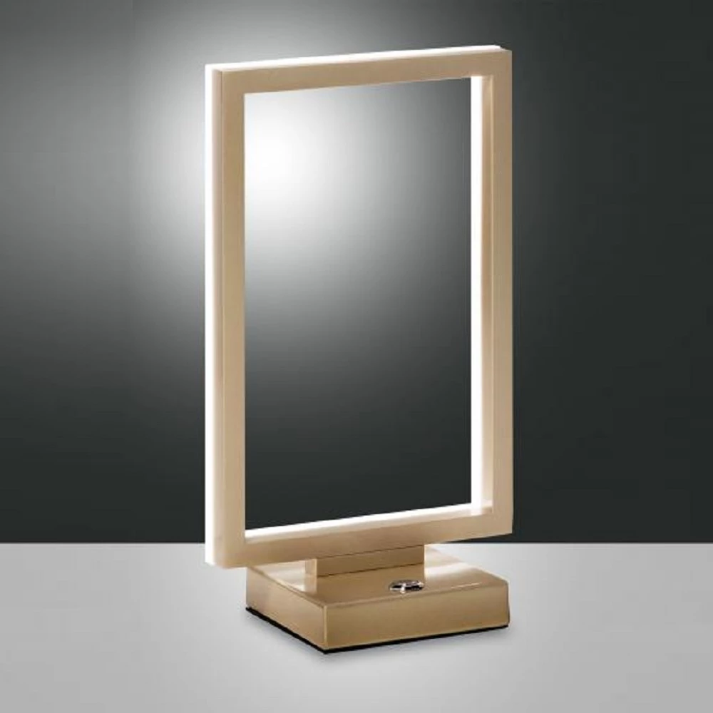 Fabas LED-Tischleuchte Bard in goldfarben oder weiß mit Tastdimmer 3 Fabas LED-Tischleuchte Bard in goldfarben oder weiß mit Tastdimmer