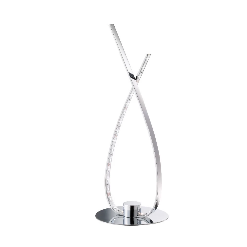 Reality LED-Tischleuchte in chrom, inklusive 2,5 W LED 3 Reality LED-Tischleuchte in chrom, inklusive 2,5 W LED