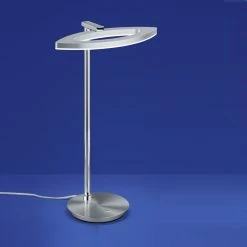 LED-Tischleuchte River Nickel-matt von B-Leuchten