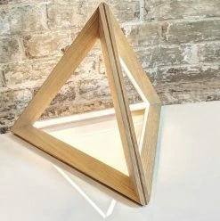 Spot-Light LED-Tischleuchte Trigonon aus Holz -Tischleuchten Verkäufe ledtischleuchte trigonon aus holz 1378481 spotlight