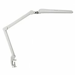 Jakob Maul LED-Tischleuchte, 14 W, dimmbar, 90x LED inkl., 6500 K, weiß, Metall
