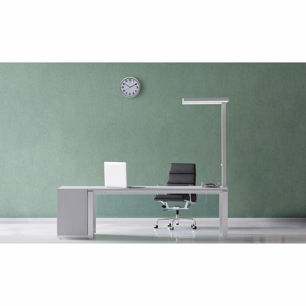 Jakob Maul LED-Tischleuchte, 1x LED 80 W inkl., silber, 4000 K, dimmbar, Metall 5 Jakob Maul LED-Tischleuchte, 1x LED 80 W inkl., silber, 4000 K, dimmbar, Metall – Bild 3