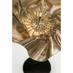 SLAMP Mobile designer LED Tischleuchte LAFLEUR Blume in Gold schwarze deko Akkuleuchte -Tischleuchten Verkäufe mobile designer led tischleuchte Slamp LaFleur Velvet detail03 slamp laft000vlv000bt000eu