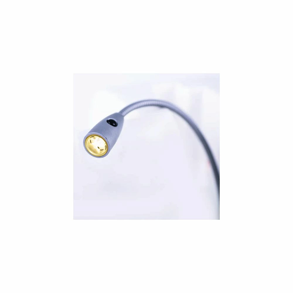 Heitronic Moderne LED Leseleuchte mit Flexarm und Ein-/Ausschalter im Leuchtenkopf warmweiss 7 Heitronic Moderne LED Leseleuchte mit Flexarm und Ein-/Ausschalter im Leuchtenkopf warmweiss – Bild 5