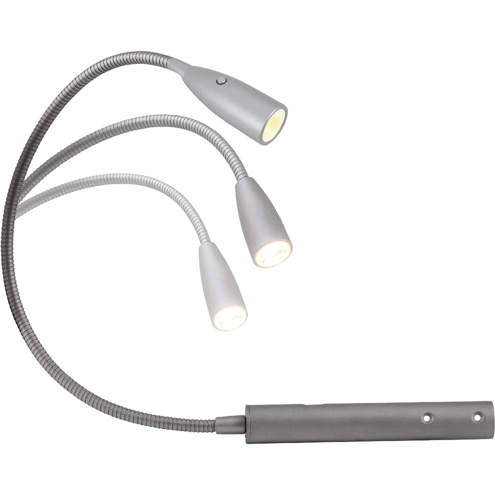 Heitronic Moderne LED Leseleuchte mit Flexarm und Ein-/Ausschalter im Leuchtenkopf warmweiss 3 Heitronic Moderne LED Leseleuchte mit Flexarm und Ein-/Ausschalter im Leuchtenkopf warmweiss