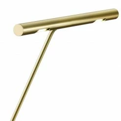 Knapstein Moderne LED-Klavierleuchte, LED warmweiß, in 2 Varianten -Tischleuchten Verkäufe moderne ledklavierleuchte messingmattbreite 30cmmit 641442 knapstein 6161203