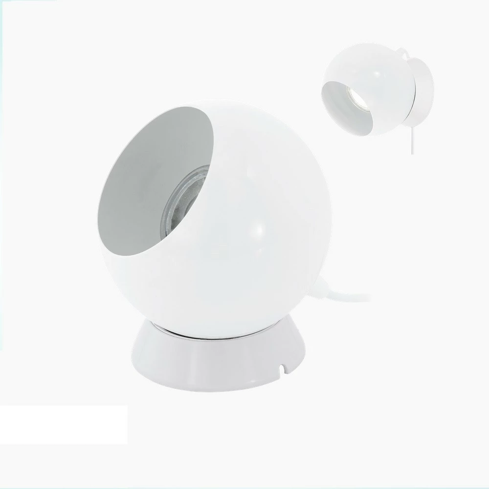 EGLO Retro-Stil LED-Leuchte weiß, 3,3Watt LED, schwenkbar 3 EGLO Retro-Stil LED-Leuchte weiß, 3,3Watt LED, schwenkbar