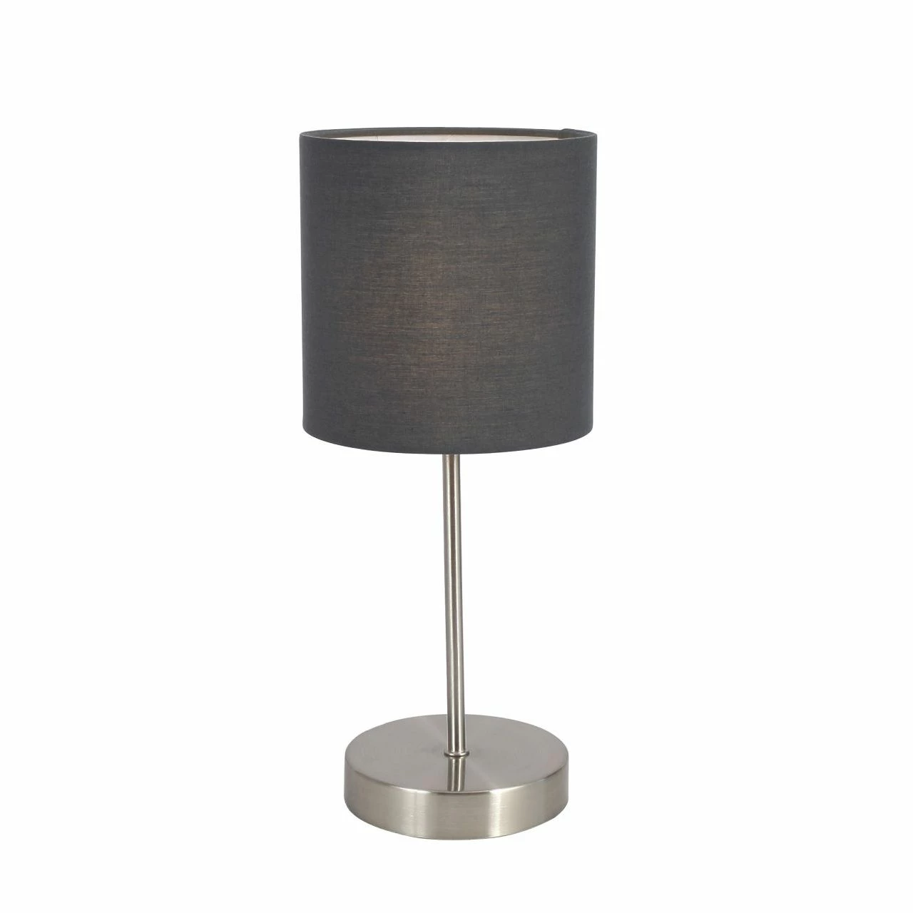 GLOBO runde E14 Tischleuchte aus Stoff matt Schirm höhe 15cm Kabel 15m Tischlampe anthrazit mit Schalter ø 15 cm 3 GLOBO runde E14 Tischleuchte aus Stoff matt Schirm höhe 15cm Kabel 15m Tischlampe anthrazit mit Schalter ø 15 cm