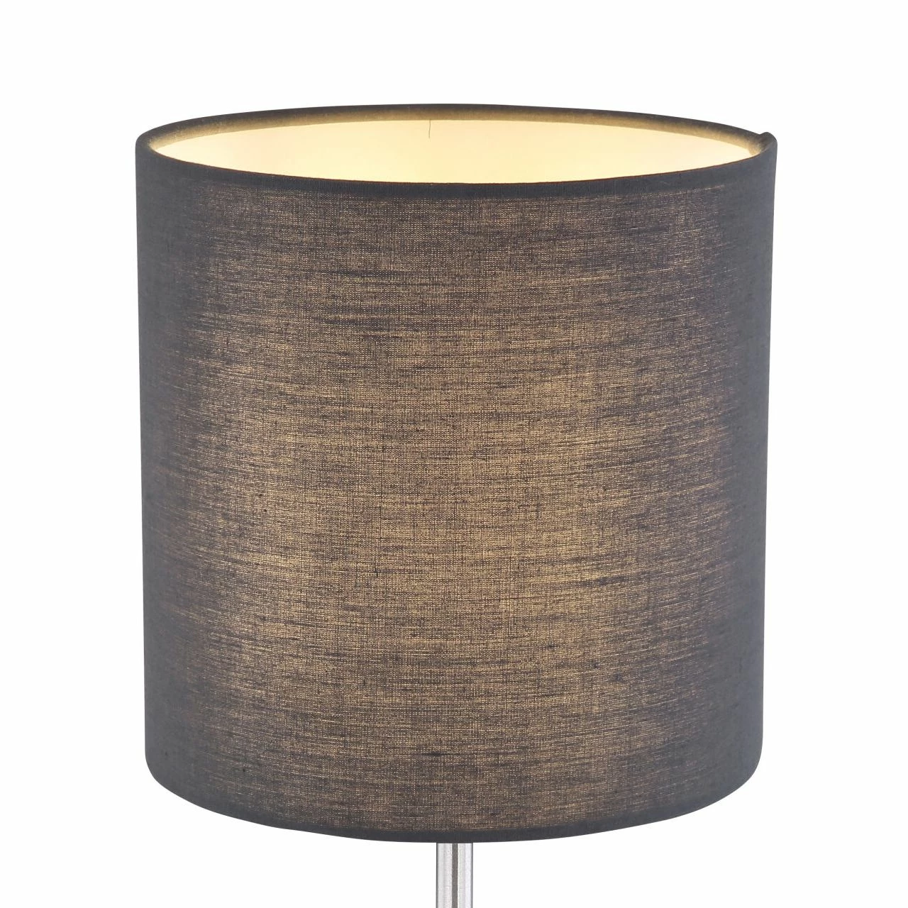 GLOBO runde E14 Tischleuchte aus Stoff matt Schirm höhe 15cm Kabel 15m Tischlampe anthrazit mit Schalter ø 15 cm 7 GLOBO runde E14 Tischleuchte aus Stoff matt Schirm höhe 15cm Kabel 15m Tischlampe anthrazit mit Schalter ø 15 cm – Bild 5
