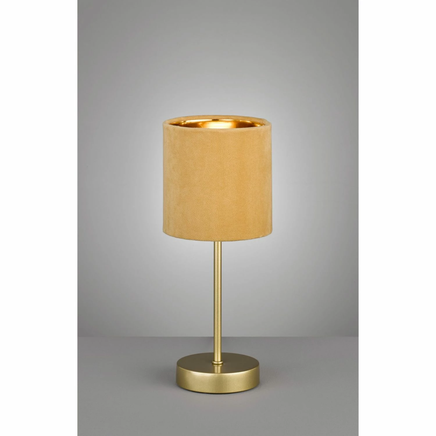 Fischer & Honsel runde E14 Tischleuchte mit Stoffschirm und Schalter ø 13,00 cm in 4 Farben 4 Fischer & Honsel runde E14 Tischleuchte mit Stoffschirm und Schalter ø 13,00 cm in 4 Farben – Bild 2