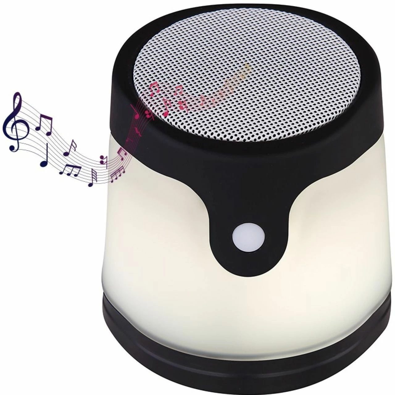 GLOBO runde LED Tischleuchte Bluetooth-Lautsprecher 5W mit AUX u. USB Kabel 1m inkl. Akku automatischem Farbwechsel 6-flammige Tischlampe schwarz und weiß Schalter ø 98 cm 3 GLOBO runde LED Tischleuchte Bluetooth-Lautsprecher 5W mit AUX u. USB Kabel 1m inkl. Akku automatischem Farbwechsel 6-flammige Tischlampe schwarz und weiß Schalter ø 98 cm