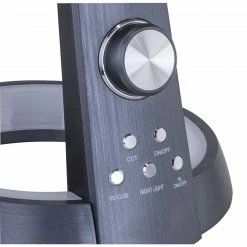 GLOBO runde LED Tischleuchte Lampe mit Sensor CCT-Lichtfarbsteuerung er Sockel 1 Flexo-Arm Flexo USB Charger Nachtlicht RGB 3000-6300K automatischem Farbwechsel Tischlampe schwarz -Tischleuchten Verkäufe runde led tischleuchte lampe 58376Be1280x1280 globo 58376b