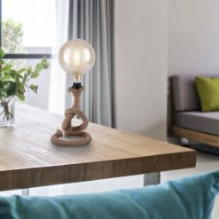 Leuchten Direkt rustikale Tischleuchte mit gedrehtem Seil, Retro, mit Schnurschalter, E27 11 Leuchten Direkt rustikale Tischleuchte mit gedrehtem Seil, Retro, mit Schnurschalter, E27 -Tischleuchten Verkäufe rustikale tischleuchte mit gedrehtem 15480 185 leuchtendirekt 1548018
