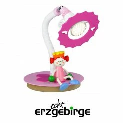 Elobra Schreibtischleuchte fürs Kinderzimmer mit kleiner Prinzessin