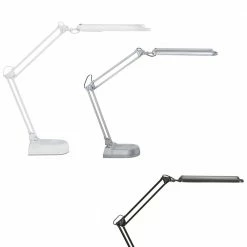 Jakob Maul Schreibtischleuchte, stabil, Schalter, inkl. Leuchtmittel, 3 Farben