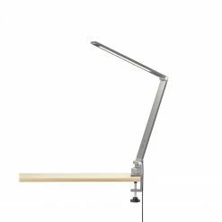 Fischer & Honsel schwenkbare LED Klemmleuchte Schreibtischleuchte mit CCT-Lichtfarbsteuerung und Sensordimmer in 2 Farben