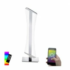 Paul Neuhaus Smart Home Tischleuchte Q®-RILLER