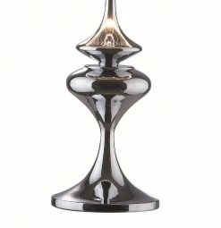 Ideal Lux Tischleuchte in chrom mit transparentem Schirm, in 2 Größen wählbar 8 Ideal Lux Tischleuchte in chrom mit transparentem Schirm, in 2 Größen wählbar -Tischleuchten Verkäufe tischleuchte chrom mit transparentem 582641 ideallux