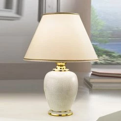 Tischleuchte Giardino Craclé von Kolarz®