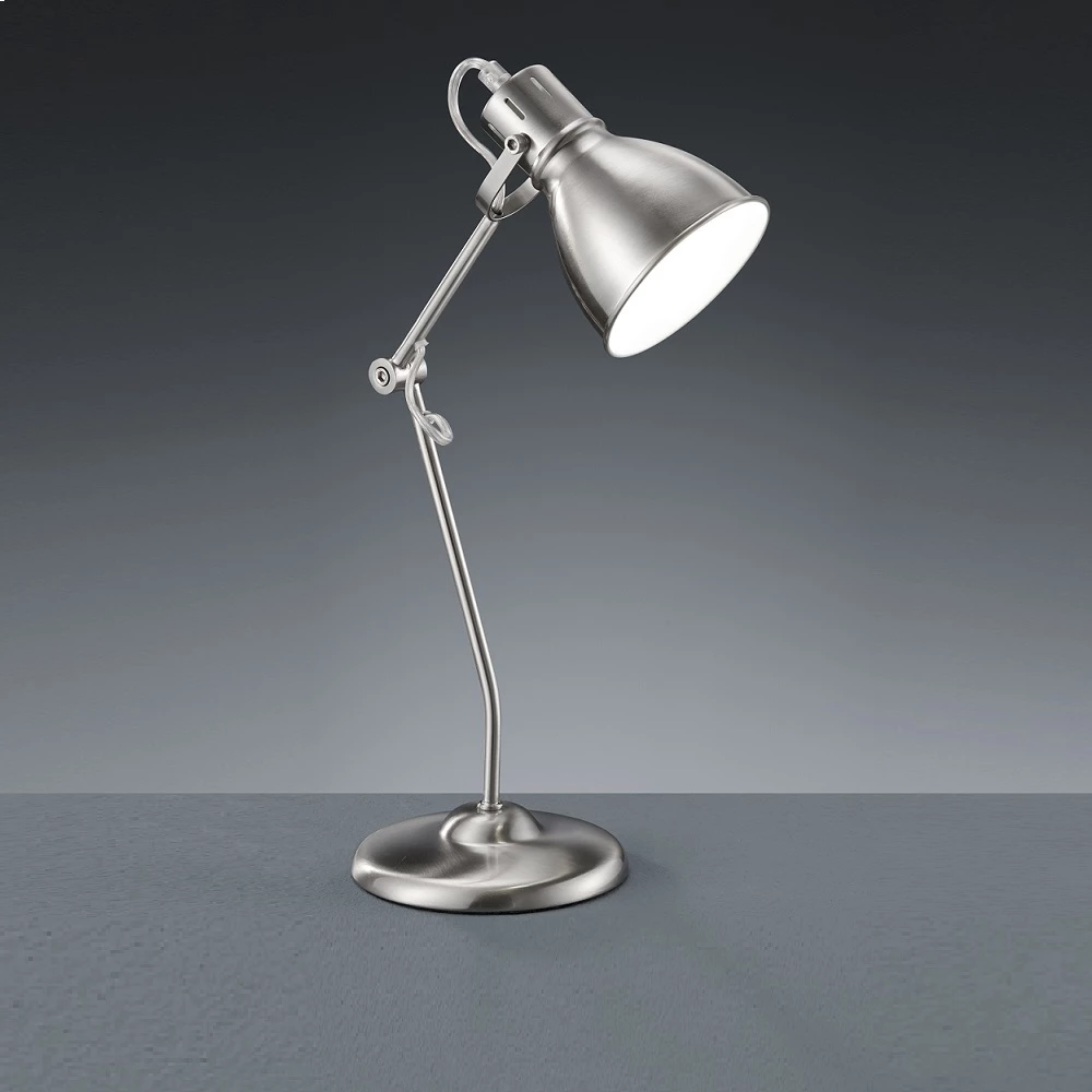 Trio Tischleuchte Jasper im Industrielook, verstellbar, 3 Farben 4 Trio Tischleuchte Jasper im Industrielook, verstellbar, 3 Farben – Bild 2