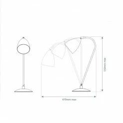 Illumina Astro Lighting Tischleuchte Joel, schwenkbar, in zwei Oberflächen -Tischleuchten Verkäufe tischleuchte joelschwenkbarzwei oberflchen 911031 illuminaastrolighting