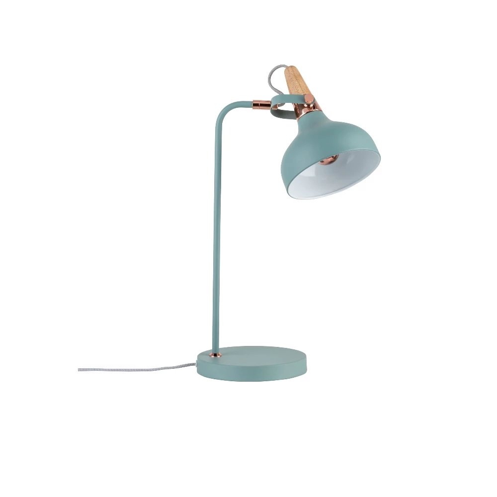 Paulmann Tischleuchte Juna Softgrün/Kupfer 4 Paulmann Tischleuchte Juna Softgrün/Kupfer – Bild 2