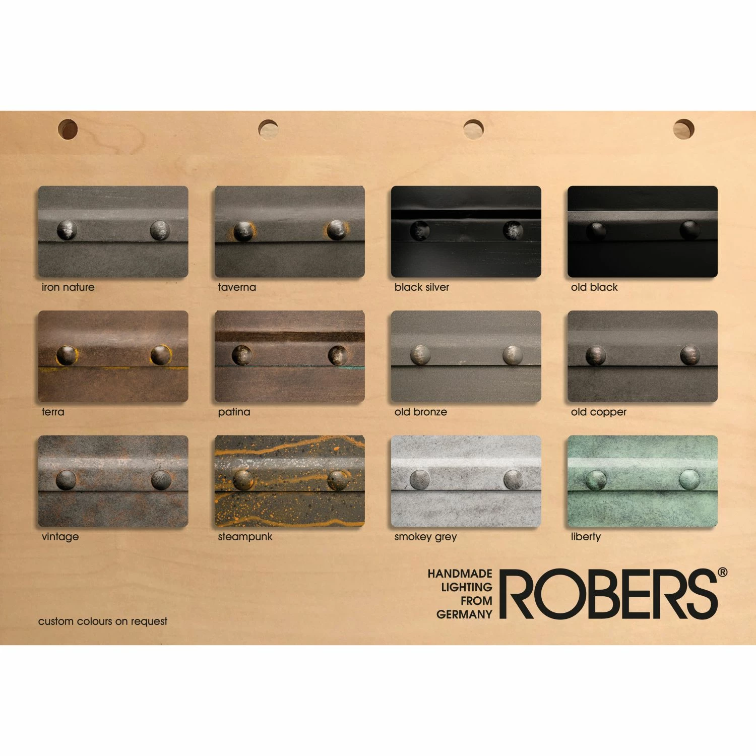 Robers Leuchten Tischleuchte mit Fuß in Rindenoptik, Oberfläche Terra 4 Robers Leuchten Tischleuchte mit Fuß in Rindenoptik, Oberfläche Terra – Bild 2