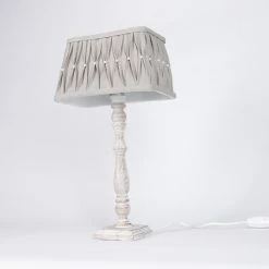 Dirk Davids Leuchten GmbH Tischleuchte mit Holzfuß und Stoffschirm in Grau 11 Dirk Davids Leuchten GmbH Tischleuchte mit Holzfuß und Stoffschirm in Grau -Tischleuchten Verkäufe tischleuchte mit holzfuund stoffschirm 1231045 dirkdavidsleuchtengmbh 1745559252014grauperle