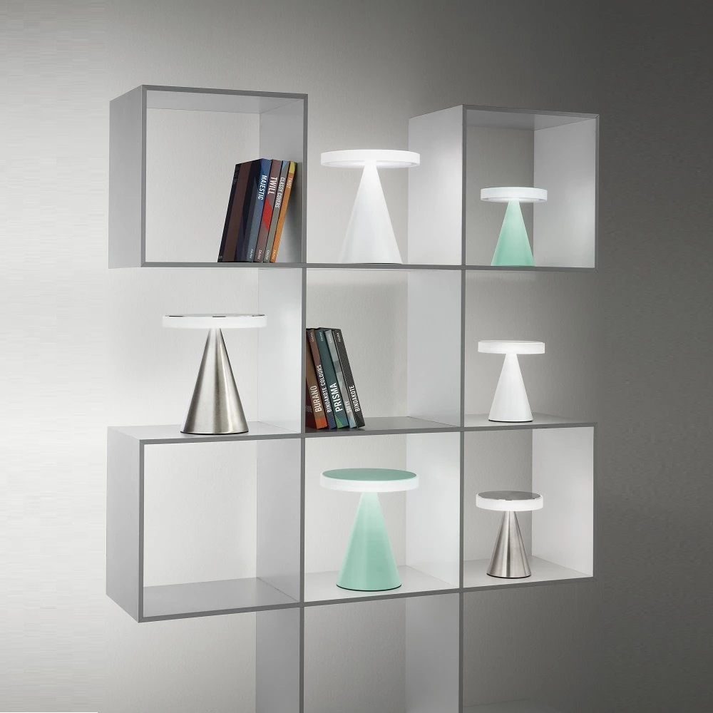 Fabas Tischleuchte Neutra, 27 cm hoch, vier Farben wählbar 4 Fabas Tischleuchte Neutra, 27 cm hoch, vier Farben wählbar – Bild 2