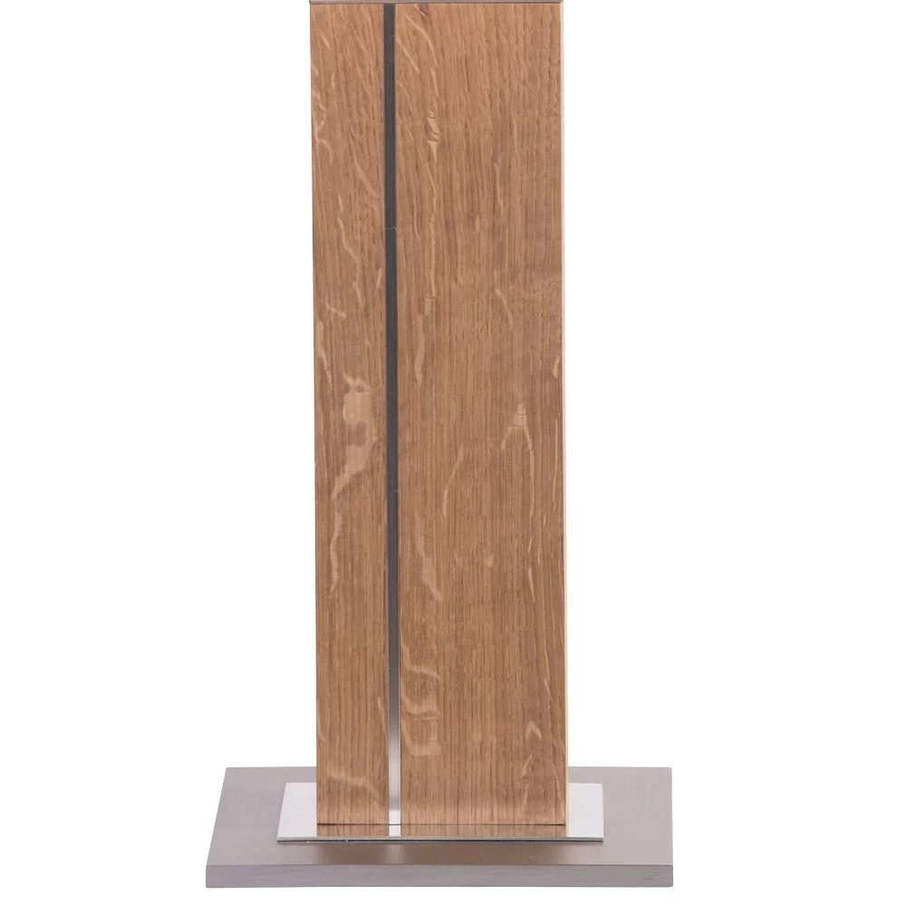 HerzBlut Tischleuchte, Baumwollschirm, Massivholz, Nussbaum o. Asteiche, H= 41cm 4 HerzBlut Tischleuchte, Baumwollschirm, Massivholz, Nussbaum o. Asteiche, H= 41cm – Bild 2