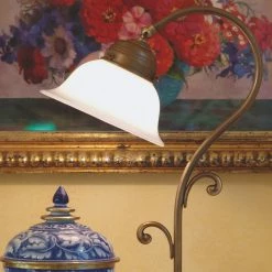 Berliner Messinglampen Tischleuchte, Berliner-Messing, Glas gewölbt, verstellbar 10 Berliner Messinglampen Tischleuchte, Berliner-Messing, Glas gewölbt, verstellbar -Tischleuchten Verkäufe tischleuchteberlinermessingglas gewlbtverstellbar M76085 berlinermessinglampen q511opb