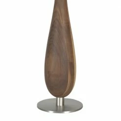 HerzBlut Tischleuchte, Cotton Schirm, Massivholz, Nussbaum, H= 61 o. 74cm -Tischleuchten Verkäufe tischleuchtecotton schirmmassivholznussbaum74cm 1238653 herzblut