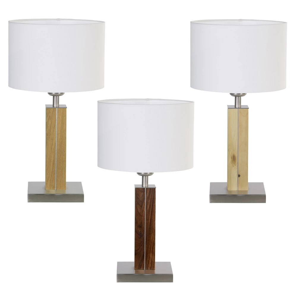 HerzBlut Tischleuchte, Schirm, Weiß, Holz, Nussbaum o. Eiche o. Zirbenholz 3 HerzBlut Tischleuchte, Schirm, Weiß, Holz, Nussbaum o. Eiche o. Zirbenholz